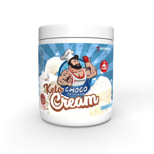 Keto Cream Coconut Crunch 750g - 7 NUTRITION